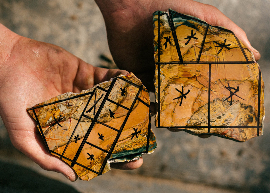 Hells Canyon Stones in Hands