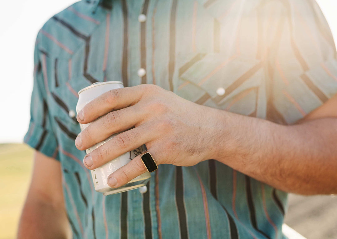 Snake River Blackjack Ring - Lifestyle Photo