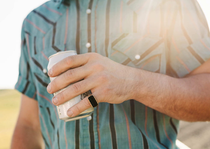 Snake River Blackjack Ring - Lifestyle Photo